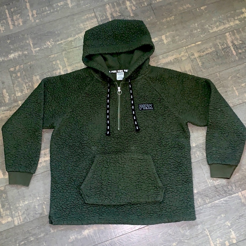 Army Green SIZE MEDIUM oversized sherpa